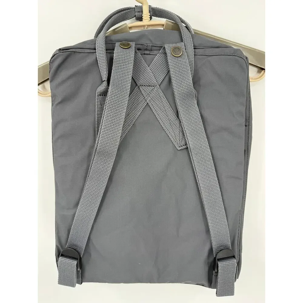 Fjallraven Kanken Classic  Pack Everyday Outdoor Laptop Super Grey NWT